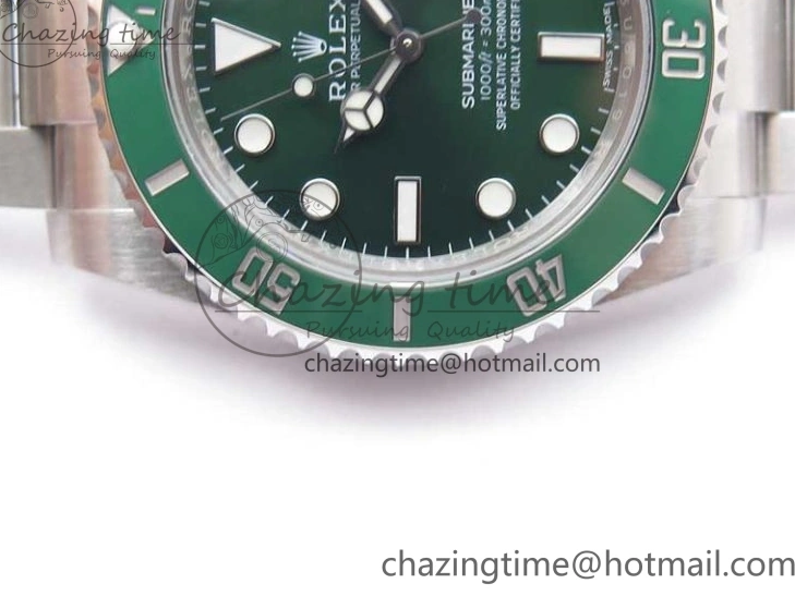AAA Replica Watches Best Green LV Edition 2783 Bracelet and 1:1 Case Submariner 904L A2836 Ceramic TimelessDesign V Noob 116610 SS 0120